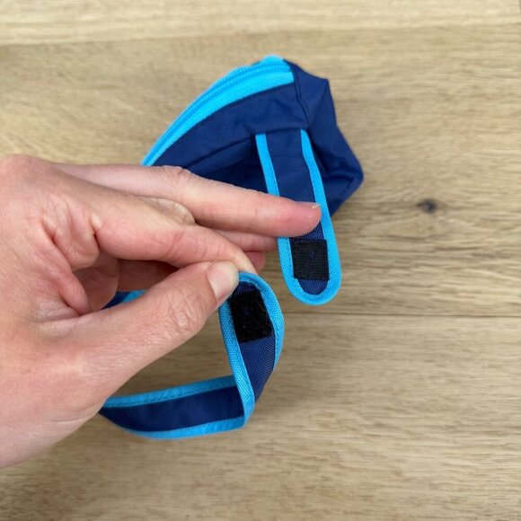 American Girl Y2K One Strap Soccer Bag Backpack for 18” Doll Blue Zip Close EUC - Picture 4 of 8